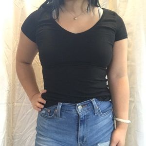 h&m basic tee